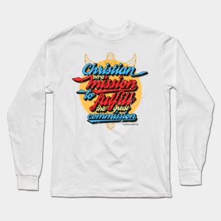 Christin on a Mission Long Sleeve T-Shirt